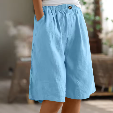 Damen Bequeme Sommer Kurze Hose