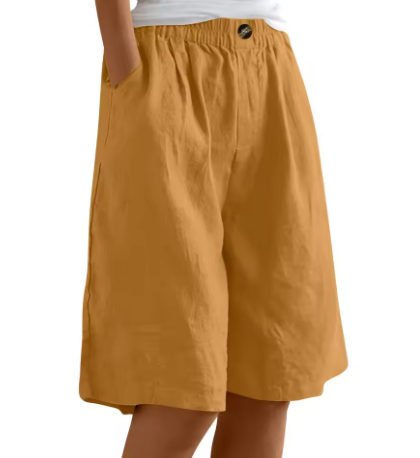 Damen Bequeme Sommer Kurze Hose