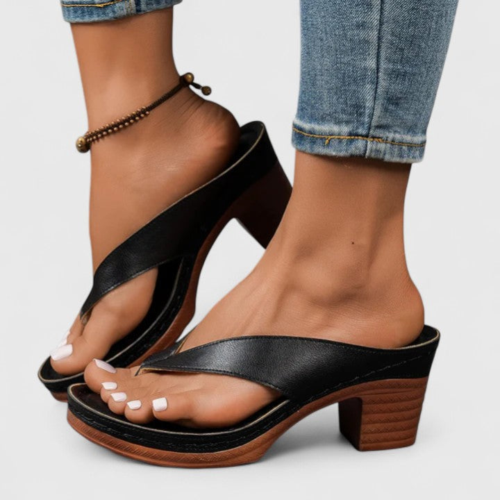 Damen Lässig Orthopädische Absatz Sandalen