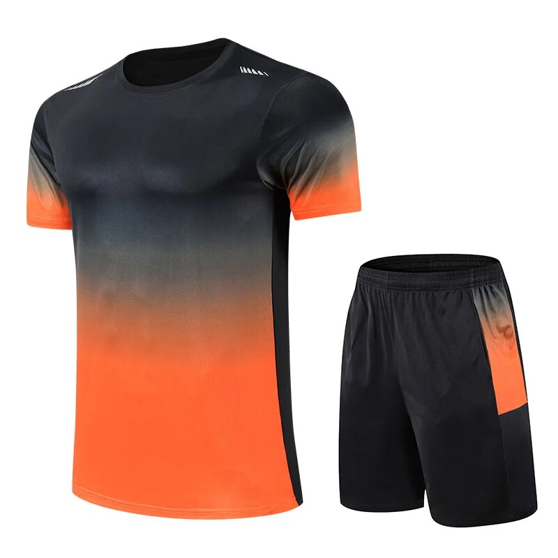 Herren Sport-Set | Schnelltrocknende Shorts und T-Shirt für Workout und Activewear