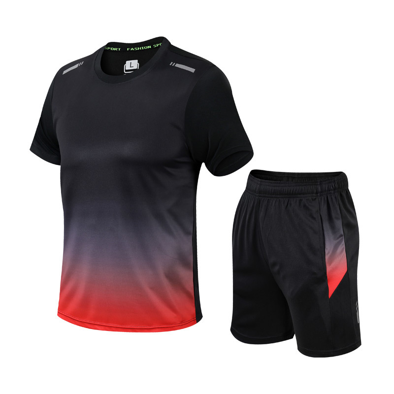 Herren Sport-Set | Schnelltrocknende Shorts und T-Shirt für Workout und Activewear