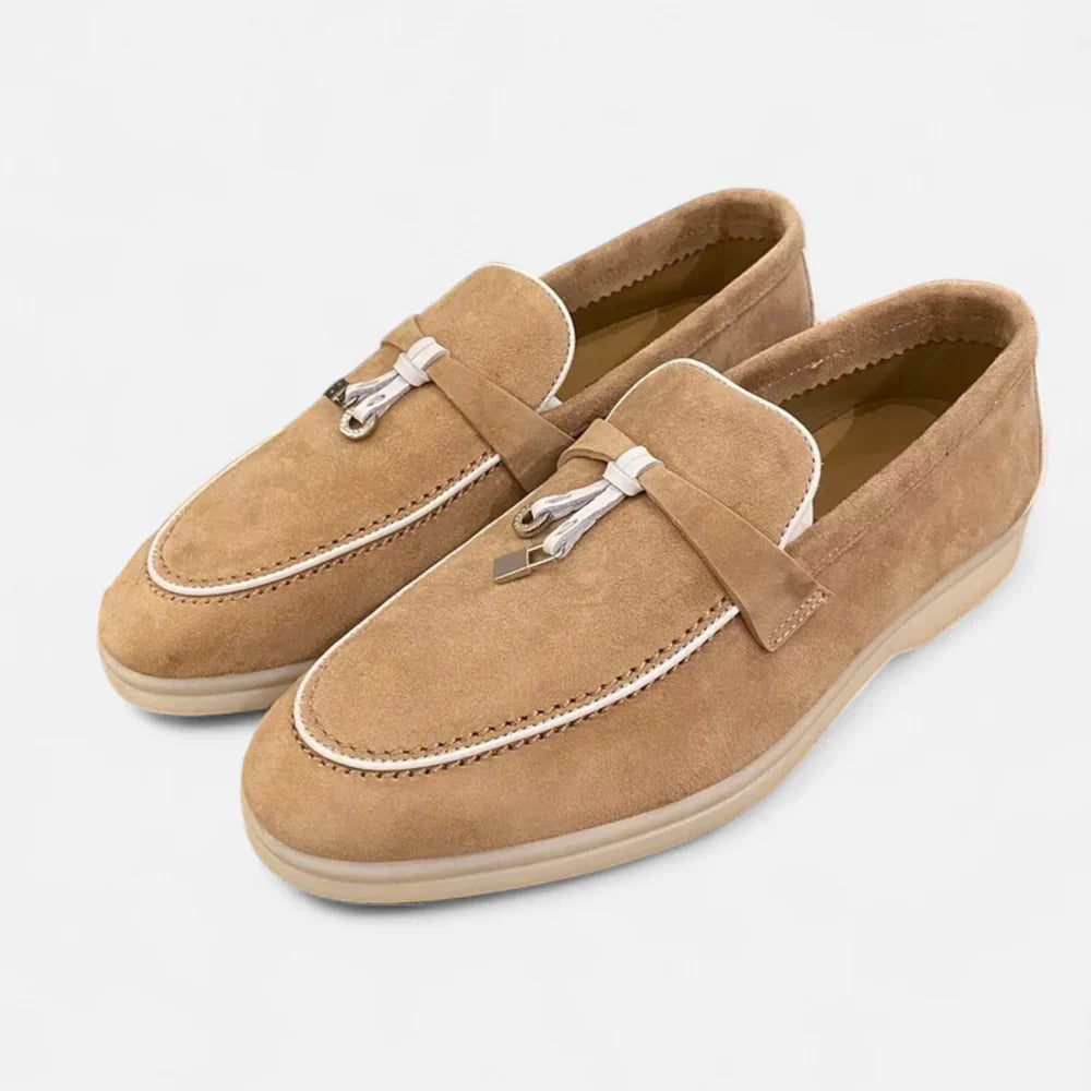 Herren Slip-On Sommer Loafers mit Quasten
