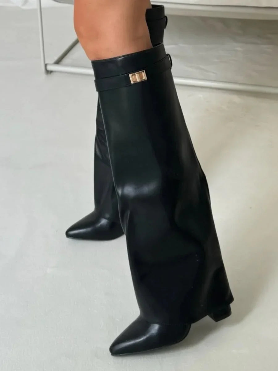 Elena | Damen Elegante Wildleder Stiefel Boots