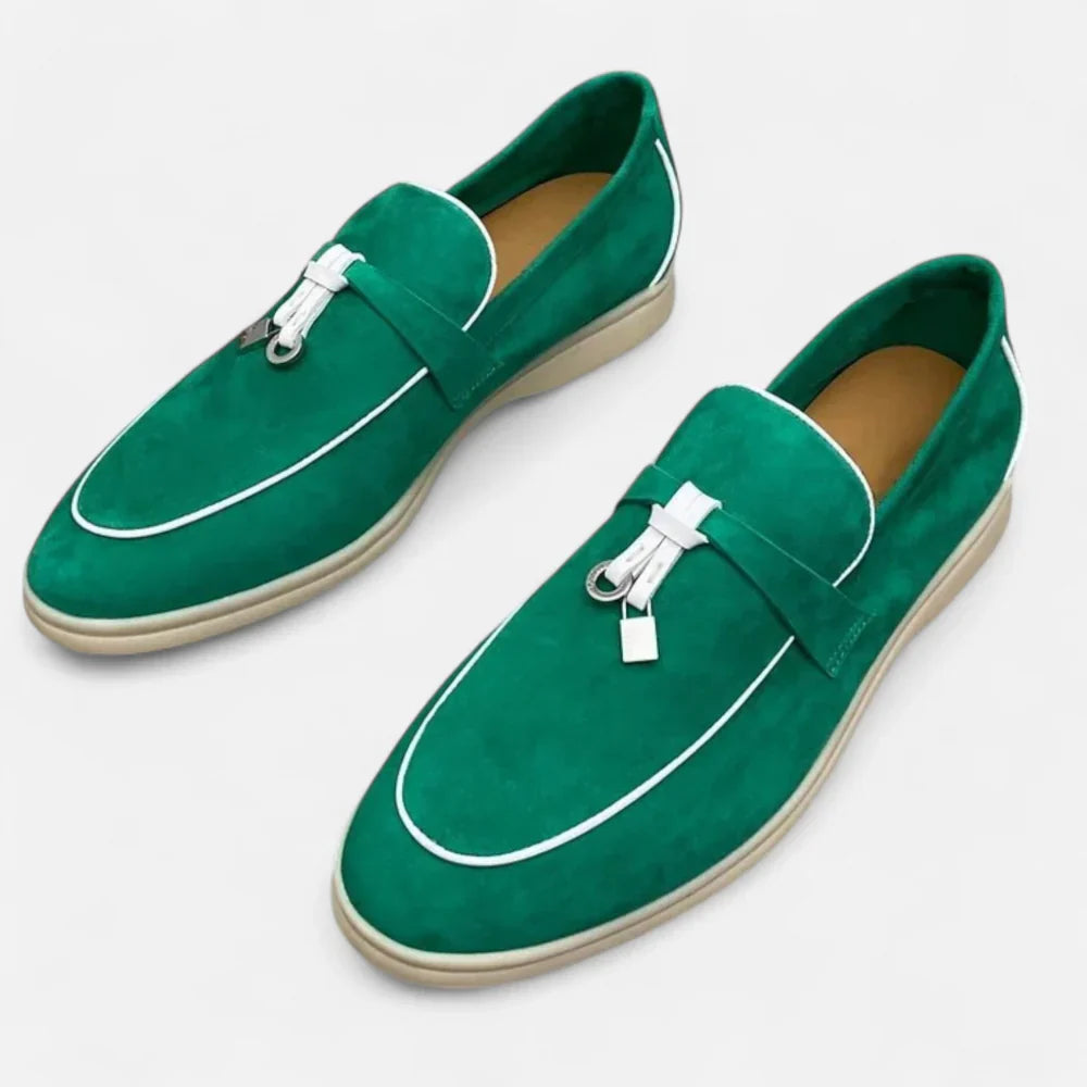Herren Slip-On Sommer Loafers mit Quasten
