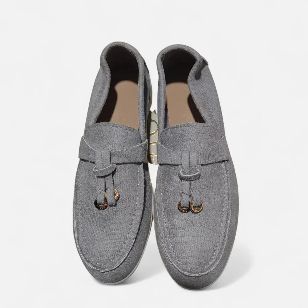 Damen Casual Vintage Slip-On Loafers