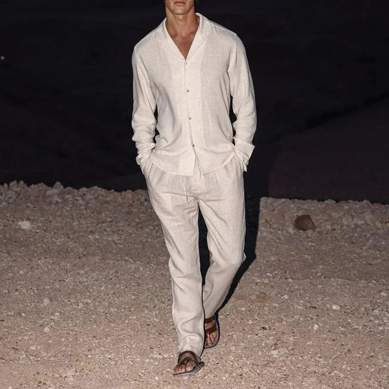 Dominik | Herren Leinen Sommer Set