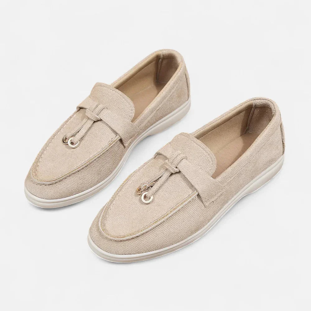 Damen Casual Vintage Slip-On Loafers