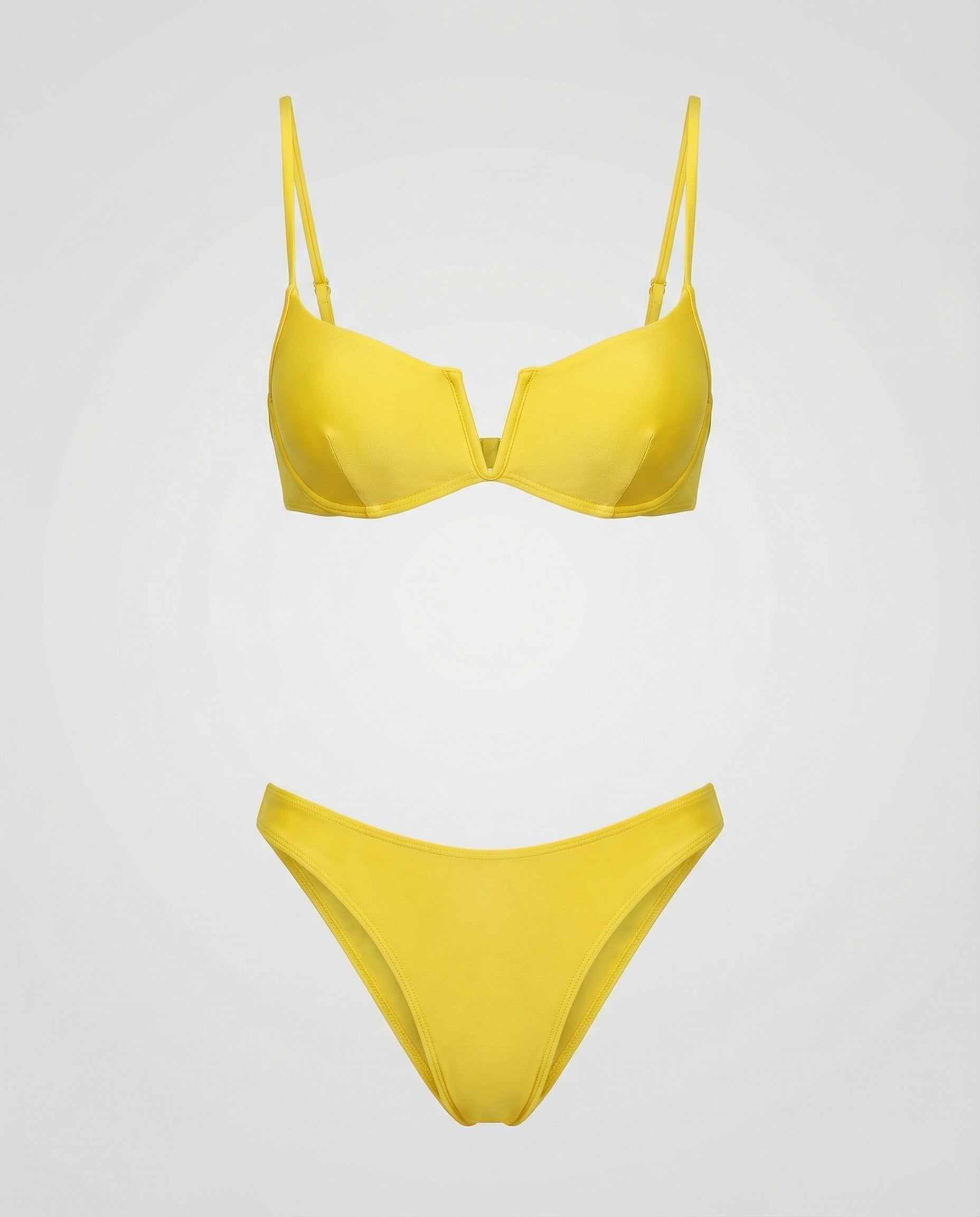 Damen Sommer Bügel High Cut Bikini