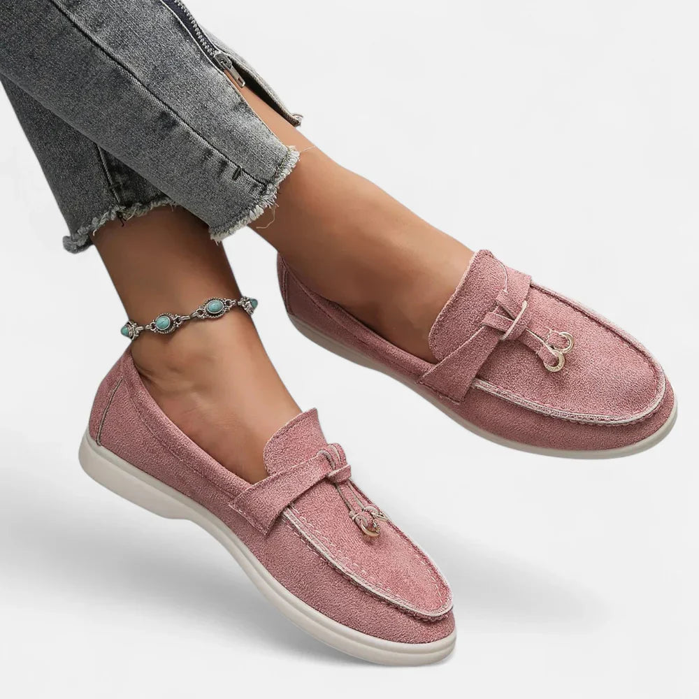 Damen Casual Vintage Slip-On Loafers