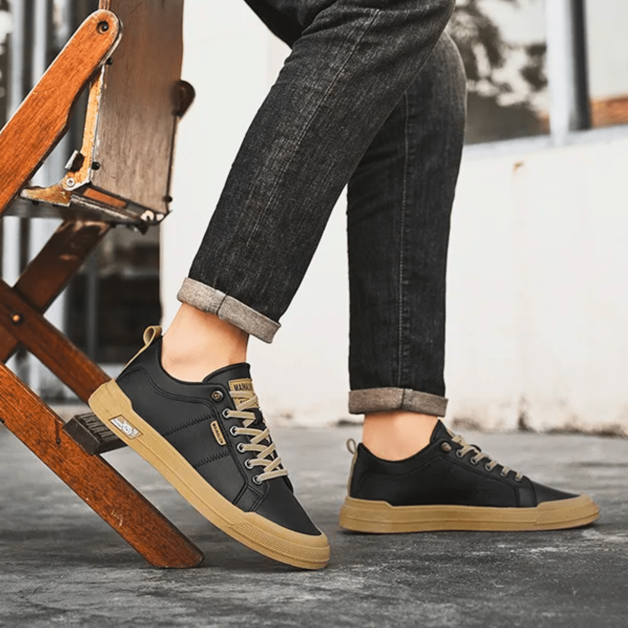 Unisex Sommer Schnür Low Cut Sneakers
