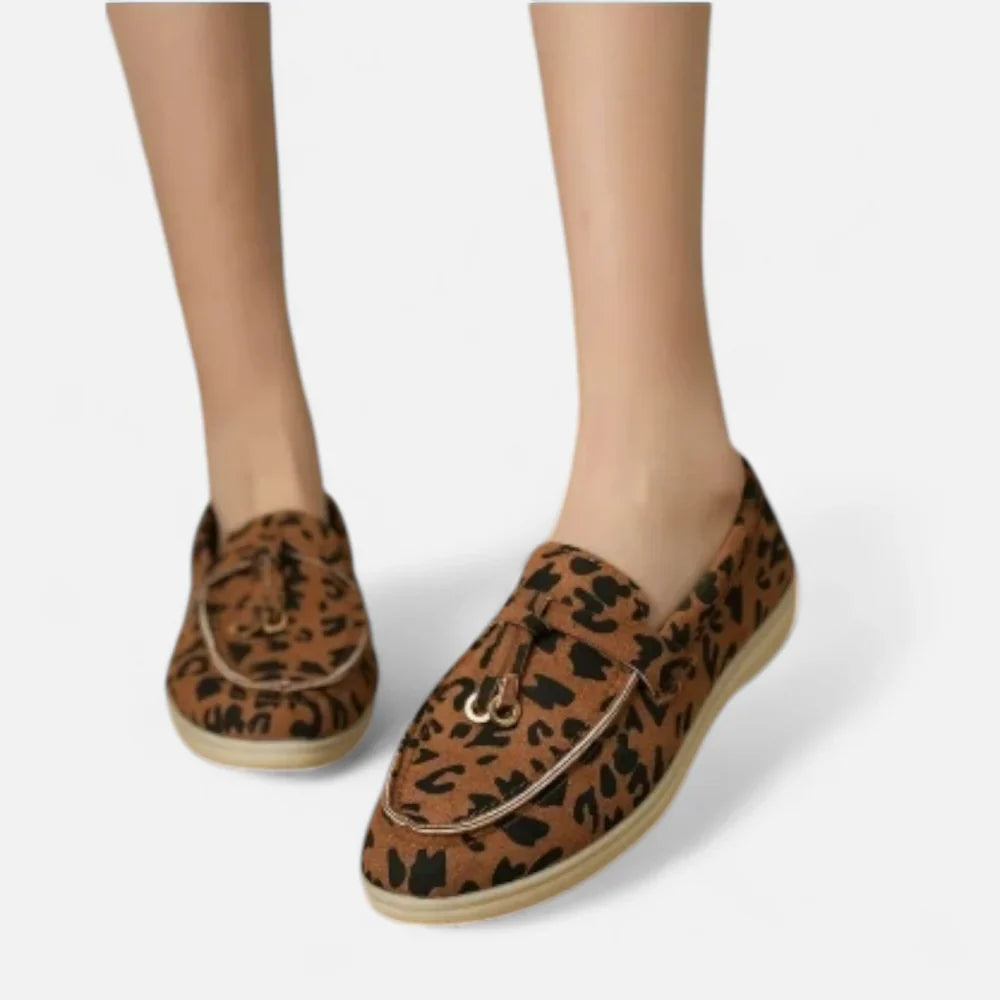Damen Casual Vintage Slip-On Loafers