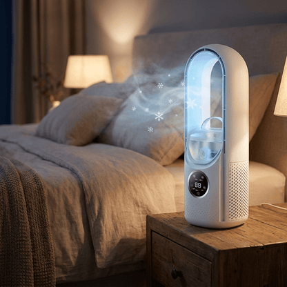 Mobile Klimaanlage | Tragbar Energiesparend Ideal für Zuhause und Büro