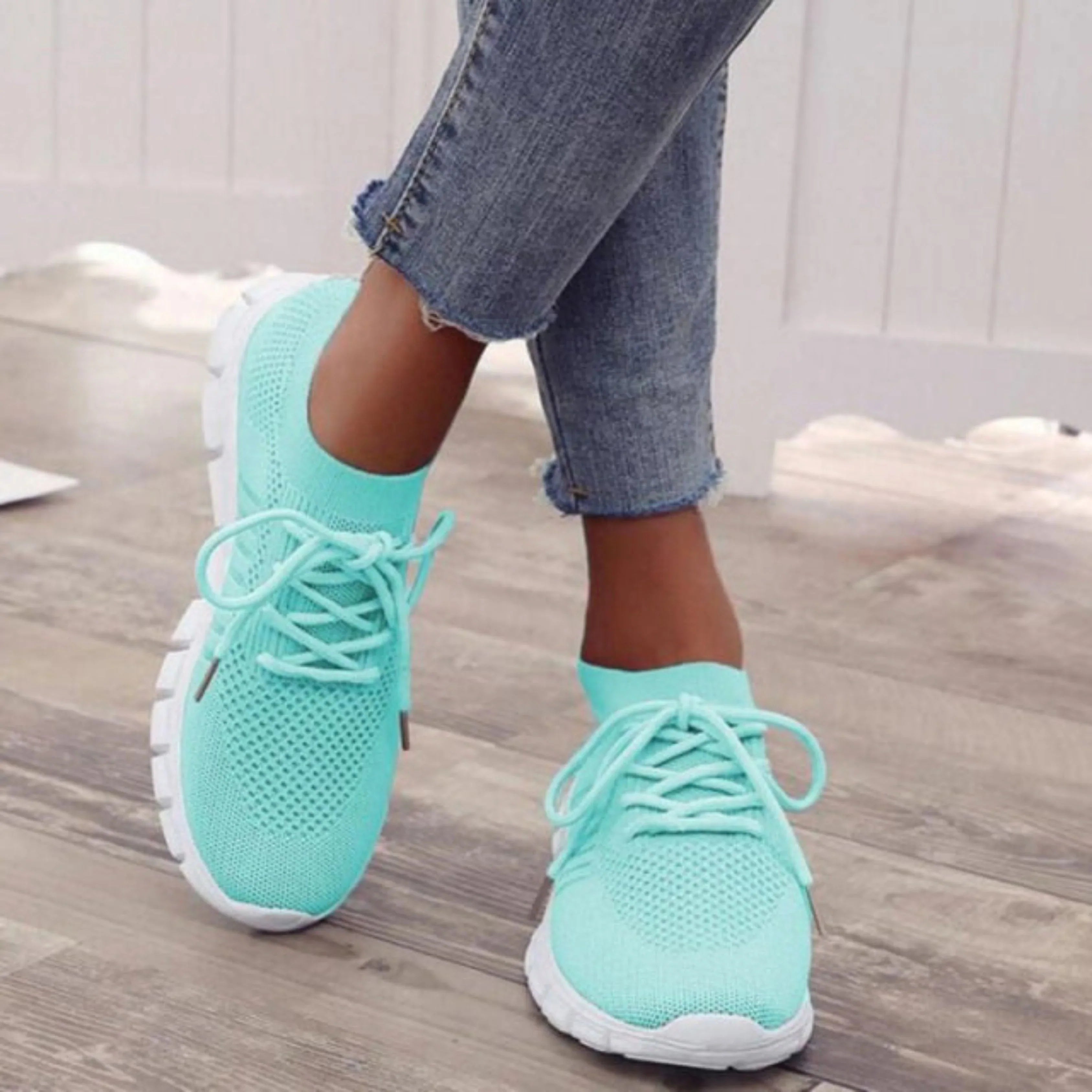 Damen Orthopädische Schnürung Sneaker