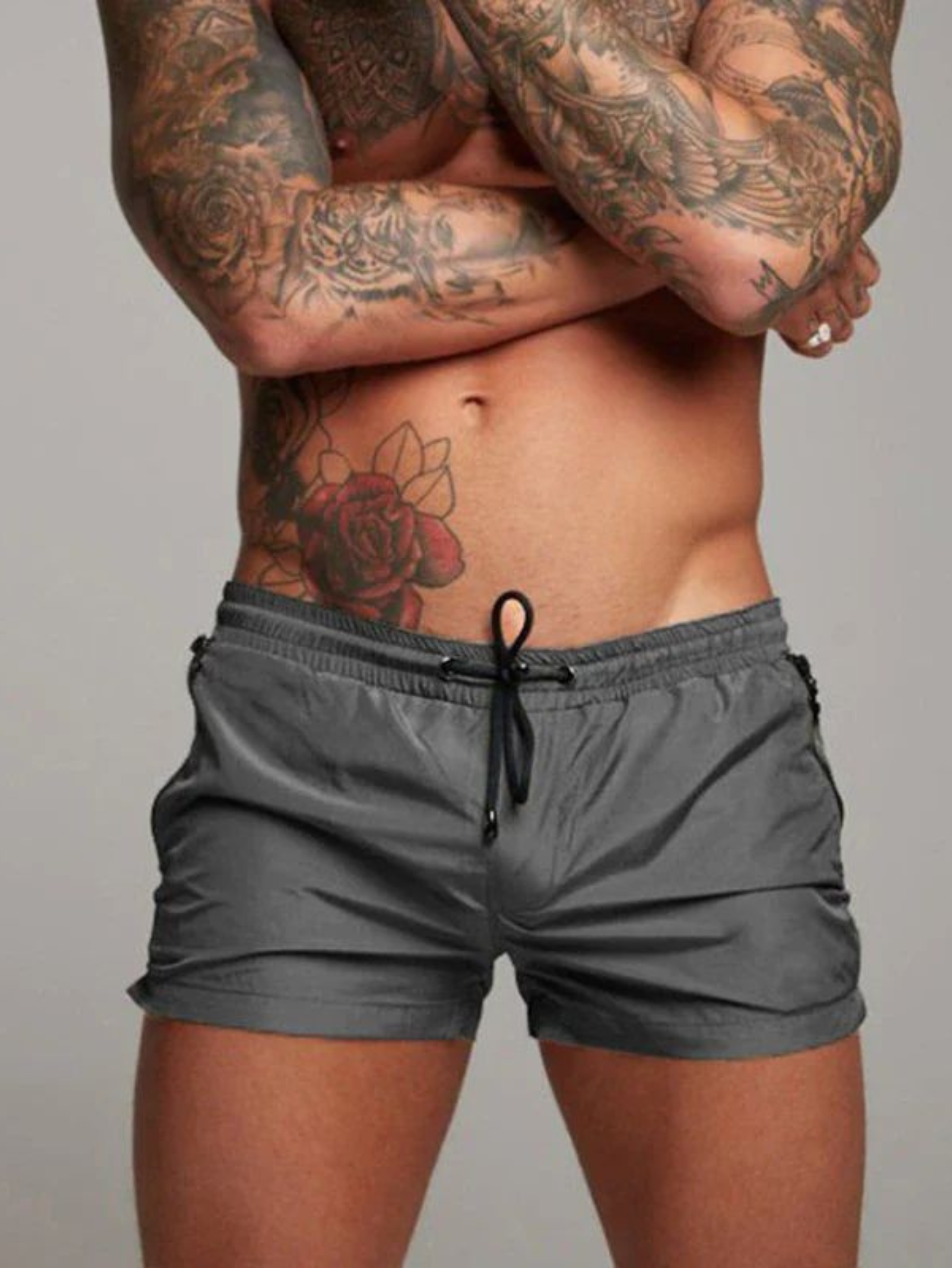 Herren Lässiger Kurzer Sommer Badehose