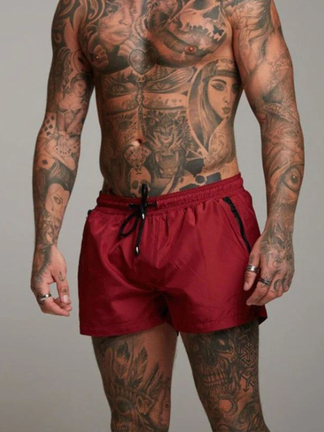 Herren Lässiger Kurzer Sommer Badehose