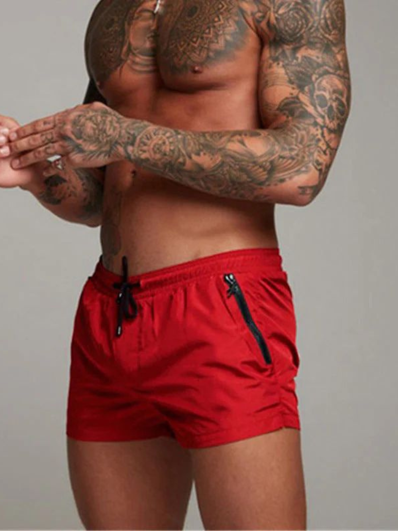 Herren Lässiger Kurzer Sommer Badehose