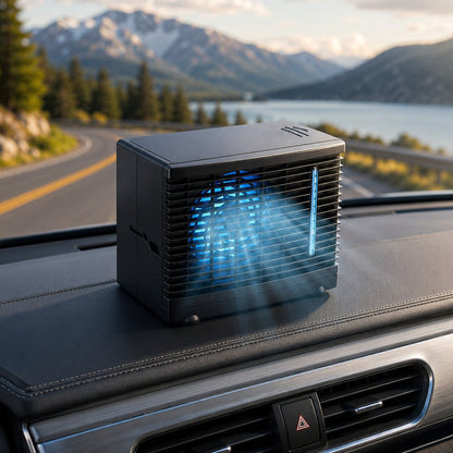 Mini Auto Luftkühler Ventilator | Kompakt Tragbar 3 Geschwindigkeitsstufen