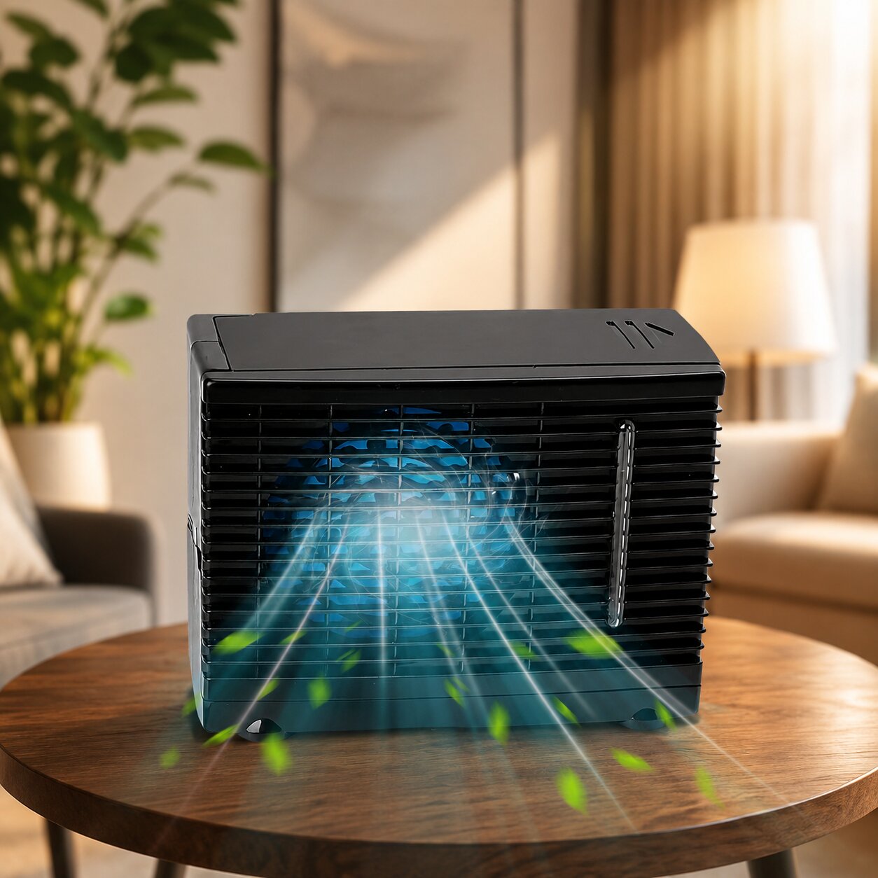 Mini Auto Luftkühler Ventilator | Kompakt Tragbar 3 Geschwindigkeitsstufen