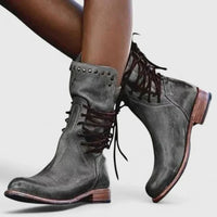 Birgit | Damen Klassische Schnürstiefel