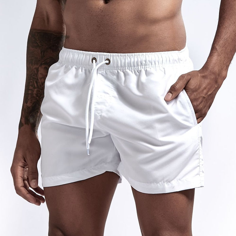 Herren Schnelltrocknender Slim Fit Sommer Badehose