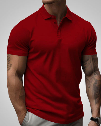 Julian | Herren Slim Fit Kurzarm Poloshirt