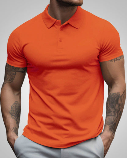Julian | Herren Slim Fit Kurzarm Poloshirt