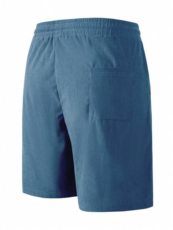 Herren Shorts im Freizeitstil mit lockerer Passform und Kordelzug