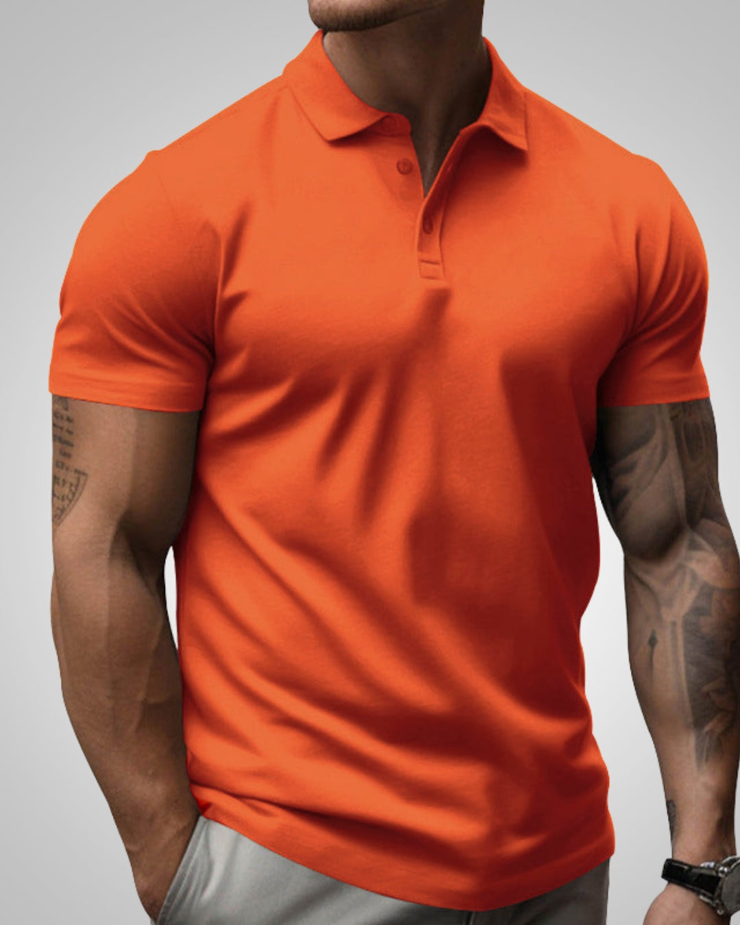 Julian | Herren Slim Fit Kurzarm Poloshirt