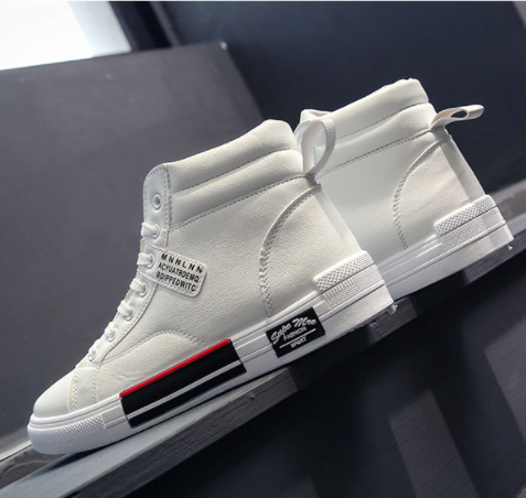 Klassische Hohe Schnürschuhe für Frühling