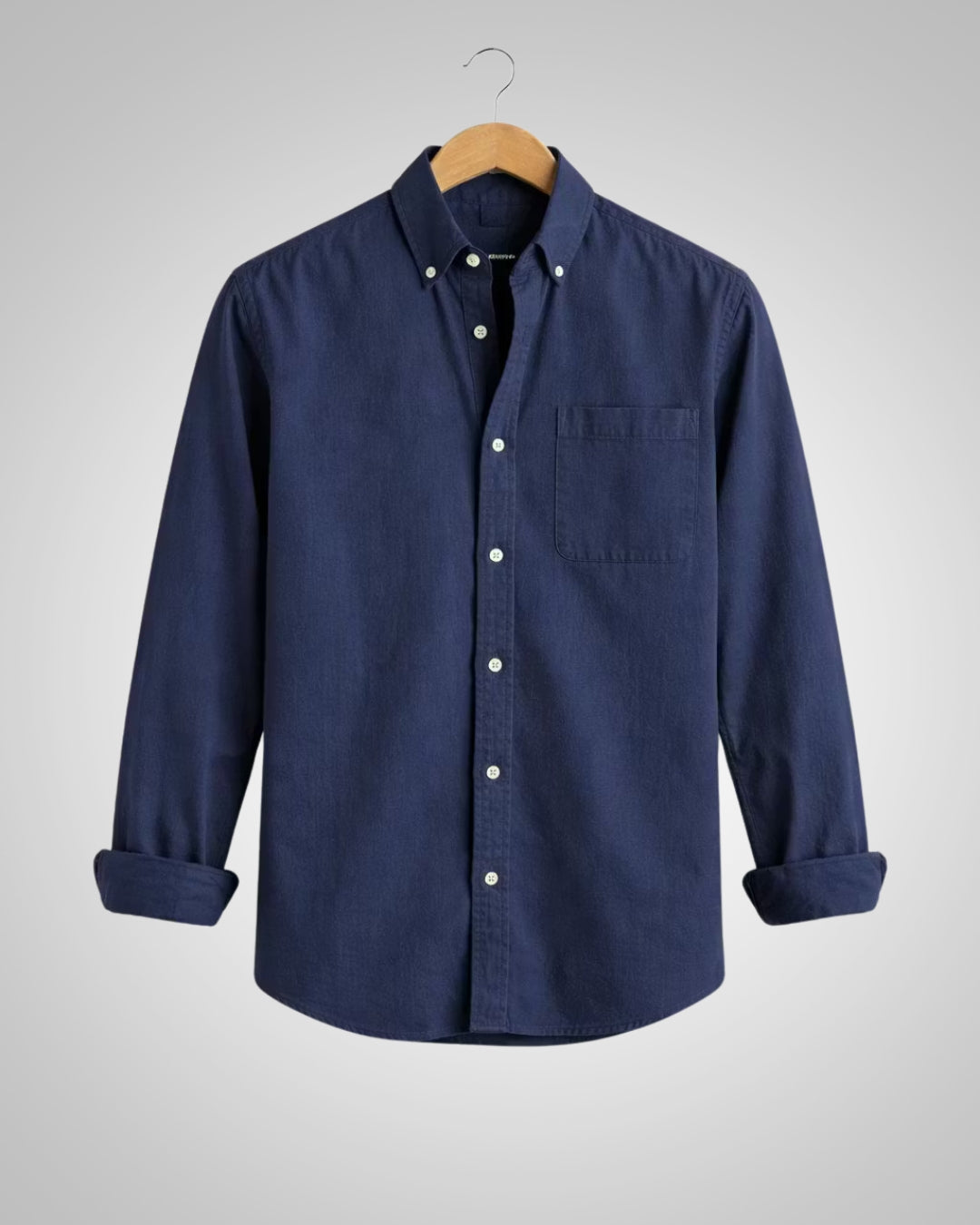 Andreas | Herren Washed Chambray Hemd