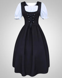 Nadine | Damen Traditionelles Dirndl mit Schürze
