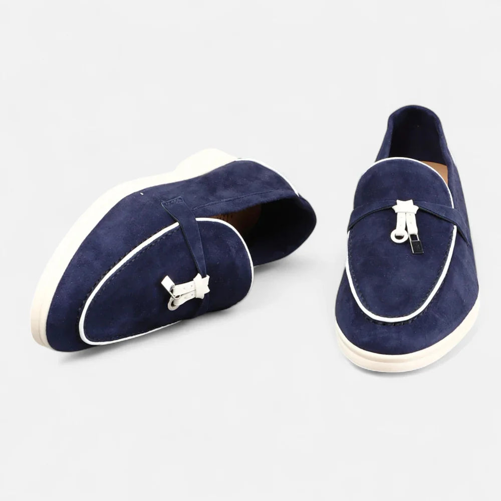 Herren Slip-On Sommer Loafers mit Quasten