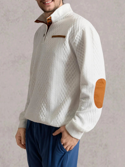 Jonas | Herren Klassiker Zopfmuster Pullover