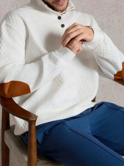 Jonas | Herren Klassiker Zopfmuster Pullover