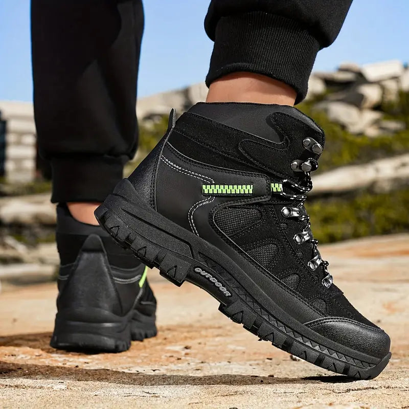 Herren Stilvolle High-Top Trekking Wanderschuhe