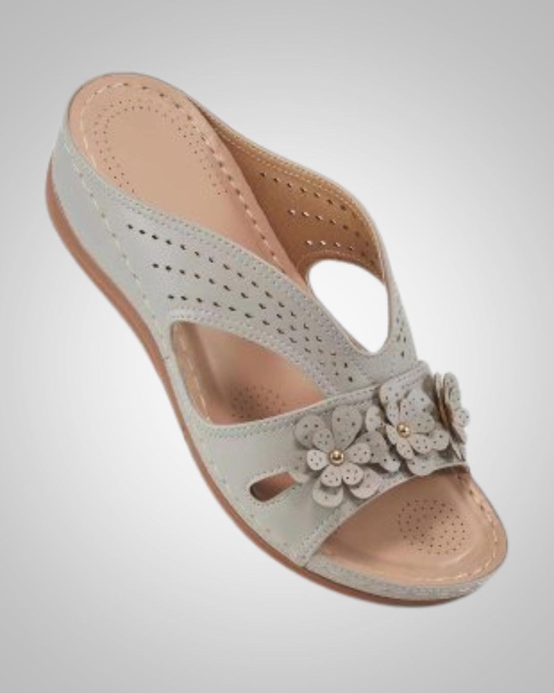 Damen Klassisch Orthopädische Pantolette Sandalen