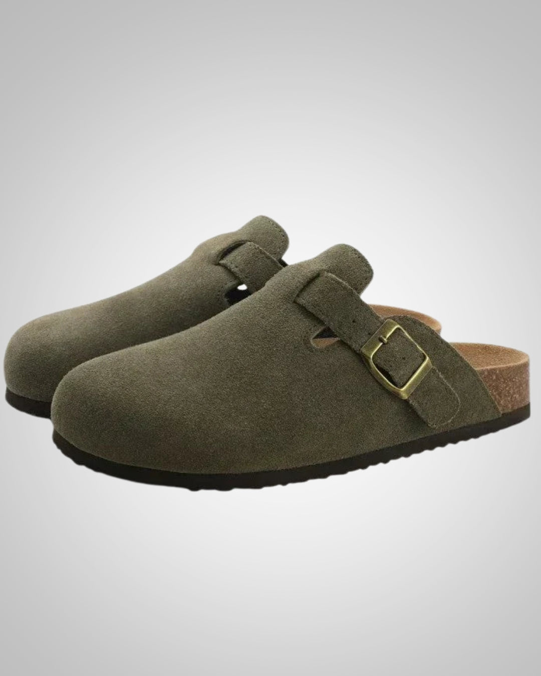 Maximilian | Herren Orthopädische Leder-Slip-on-Pantoletten