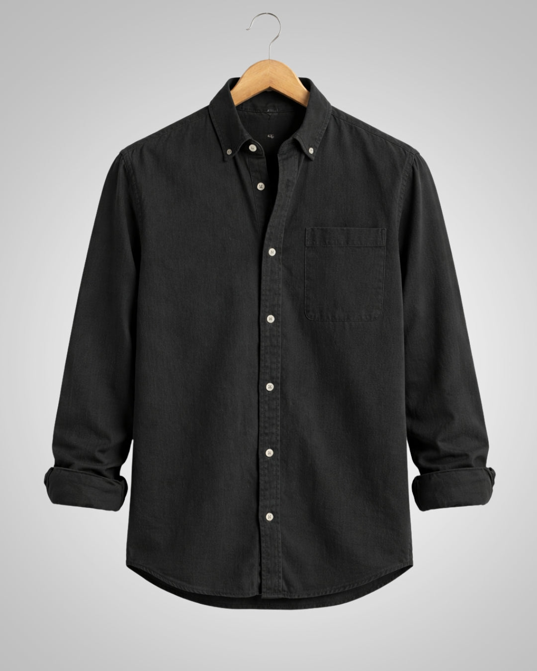 Andreas | Herren Washed Chambray Hemd