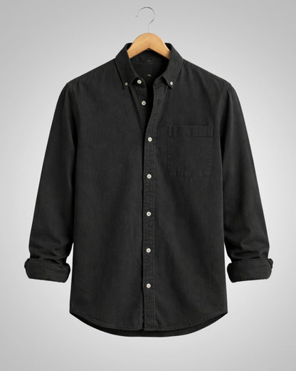 Andreas | Herren Washed Chambray Hemd