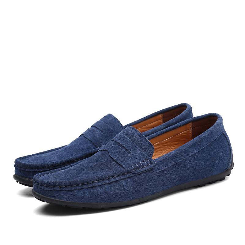 Herren Sommer Slip On Flache Loafer