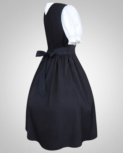 Nadine | Damen Traditionelles Dirndl mit Schürze