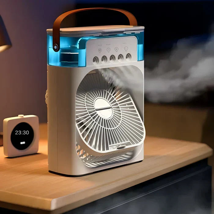 Mobile 3-in-1 Ventilator | Luftkühler Luftbefeuchter Klimafunktion