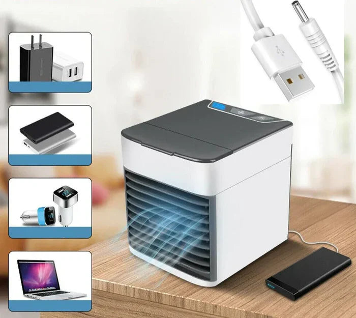 Mini Mobile Klimaanlage | Kompakt Tragbar für Raum und Büro