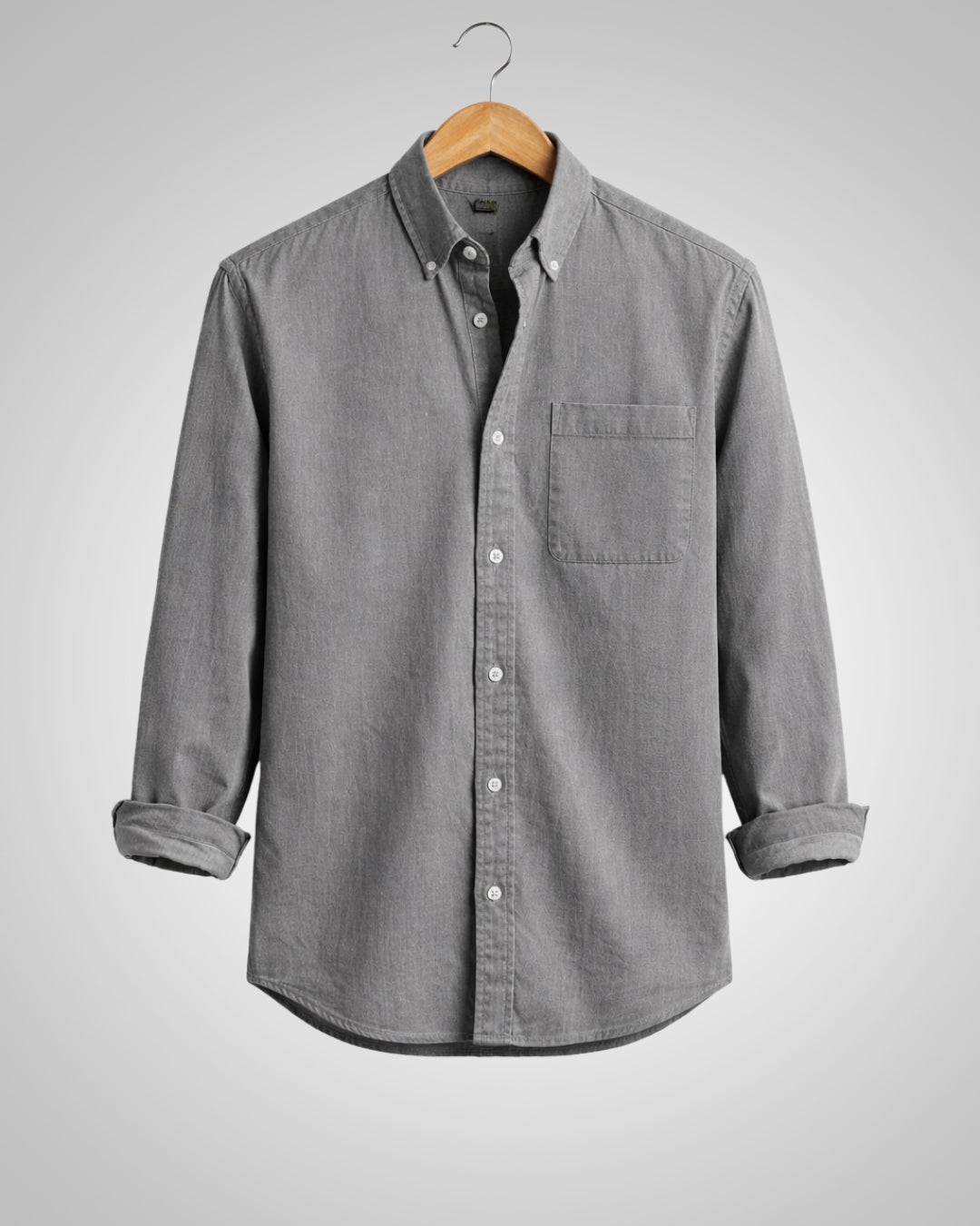 Andreas | Herren Washed Chambray Hemd