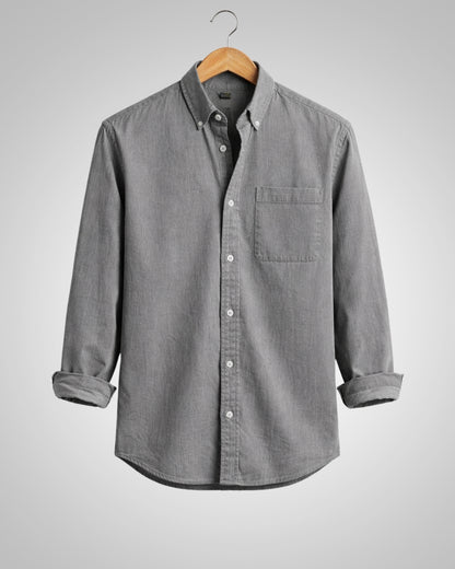 Andreas | Herren Washed Chambray Hemd