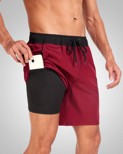 Milan | Herren Sommer Badehose Mit Innenshorts