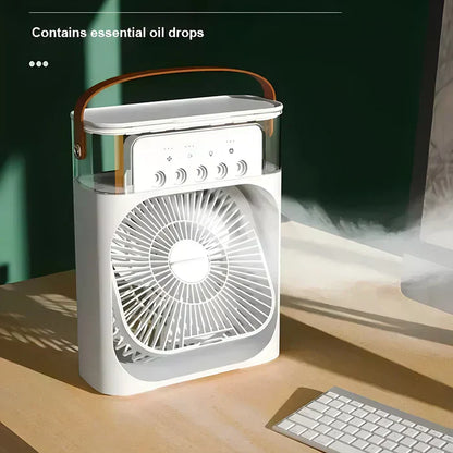 Mobile 3-in-1 Ventilator | Luftkühler Luftbefeuchter Klimafunktion