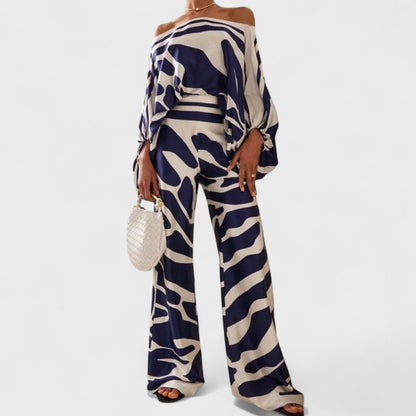 Damen Festlicher Sommer Midi Zweiteiler