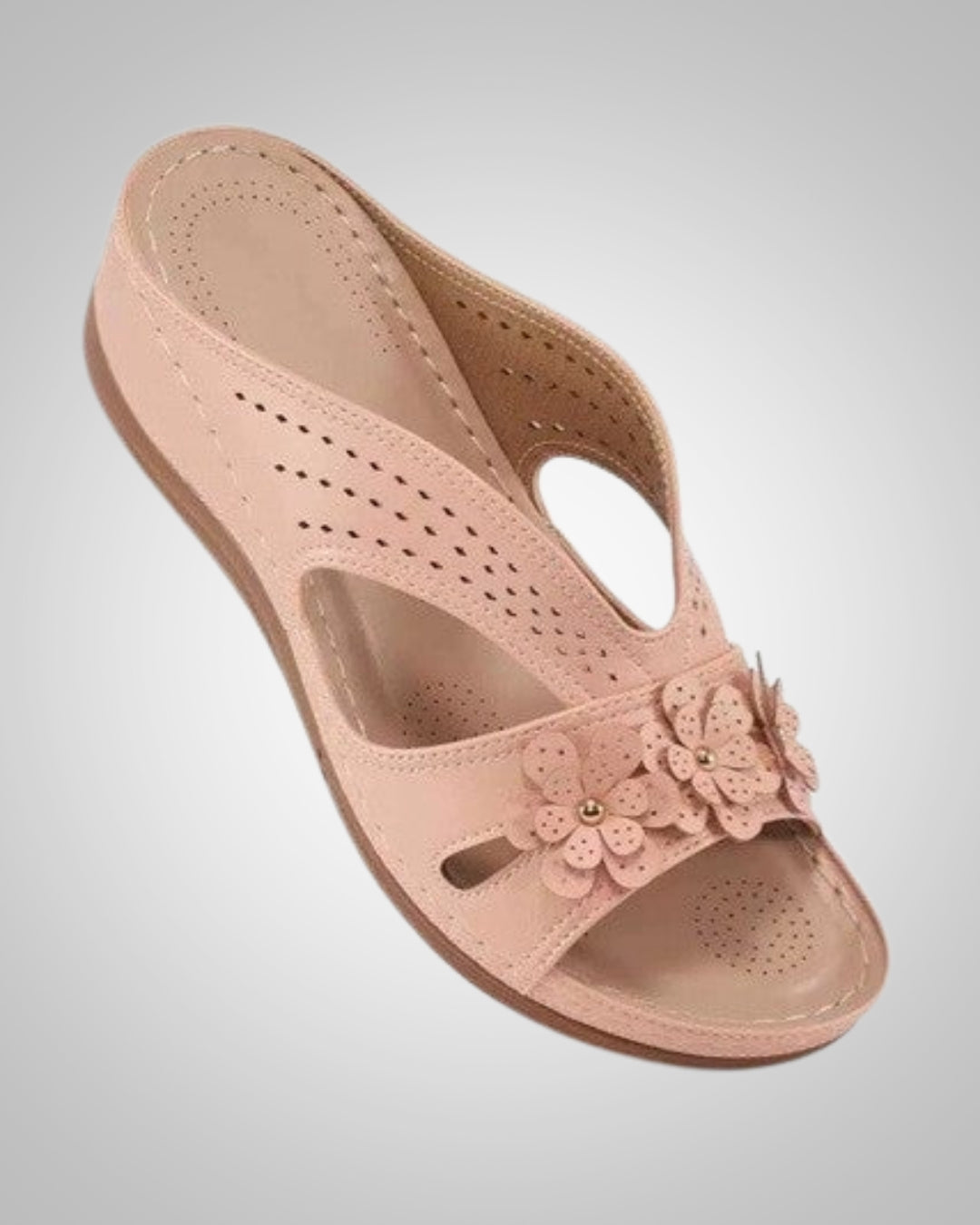 Damen Klassisch Orthopädische Pantolette Sandalen