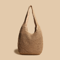 Damen Geflochtene Hobo Schulter Tasche